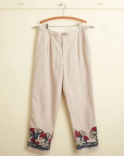 Men BODE Garden Lattice Trousers