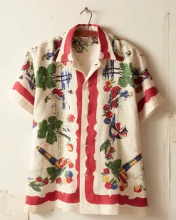 Men BODE Garden State Short Sleeve Shirt
