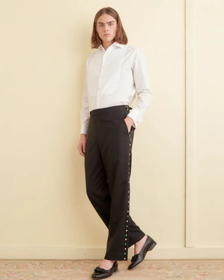 Men BODE Gem Tuxedo Trousers