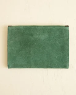 Men BODE Gem Venue Clutch - Green/Black