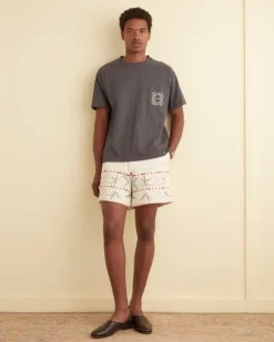 Men BODE Gerber Border Shorts