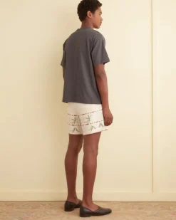 Men BODE Gerber Border Shorts