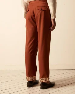 Men BODE Gilded Floral Suiting Trouser