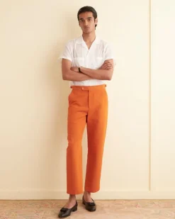 Men BODE Ginger Faille Trousers