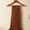 Men BODE Gluckow Scarf - Brown Yellow