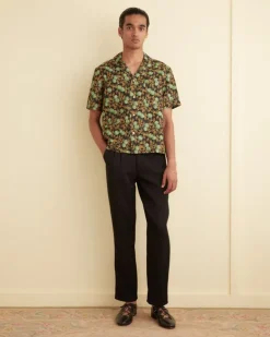 Men BODE Gooseberry Short Sleeve Shirt