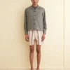 Men BODE Granite Stair Long Sleeve Shirt - M