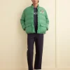Men BODE Green Burlington Puffer Jacket
