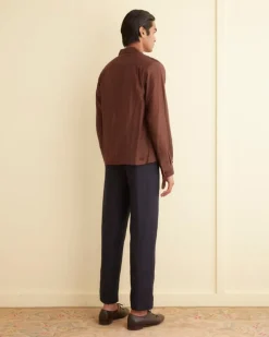 Men BODE Heartwood Long Sleeve Shirt