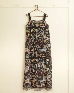 Women BODE Heirloom Floral Gown