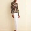 Men BODE Heirloom Floral Long Sleeve Shirt