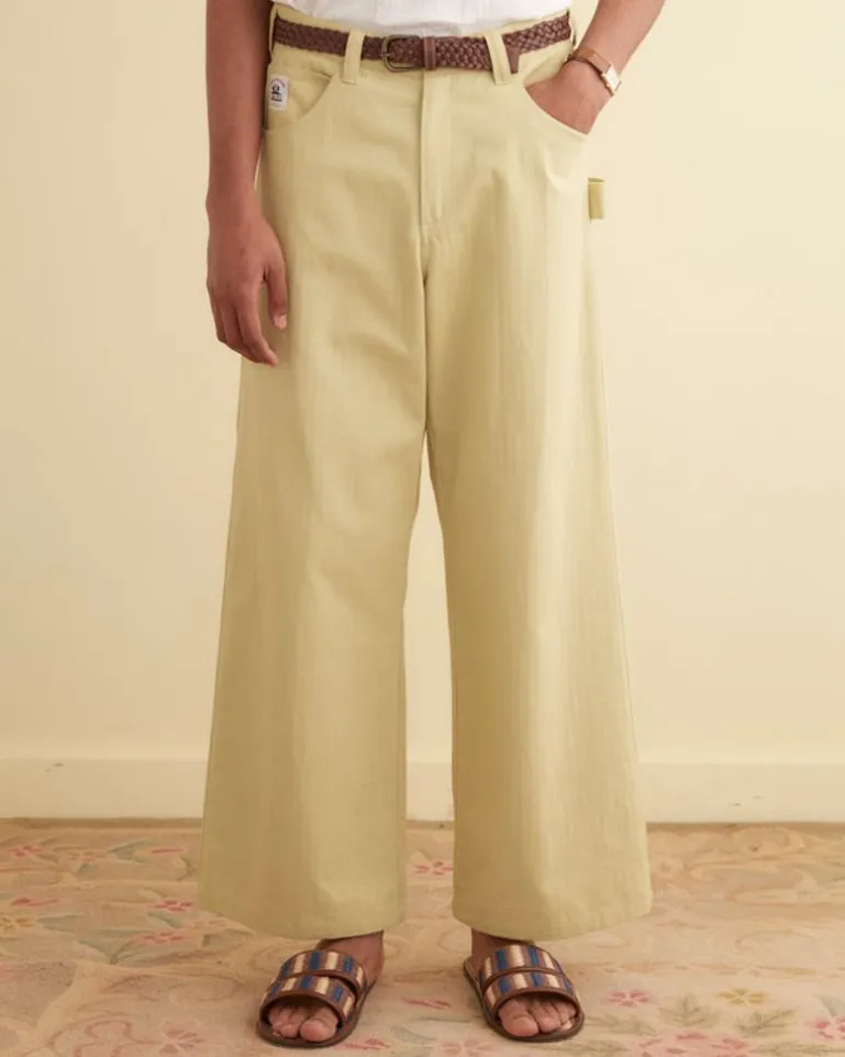 Men BODE Herringbone Knolly Brook Trousers