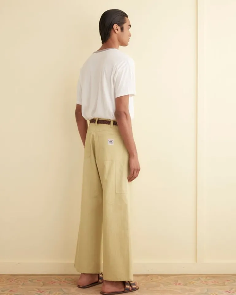 Men BODE Herringbone Knolly Brook Trousers