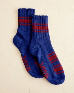 Men BODE Herrington Stripe Socks