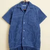 Men BODE Highbush Berry Short Sleeve Shirt