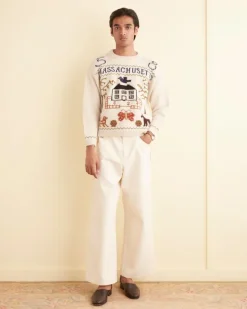 Men BODE Homestead Sampler Sweater