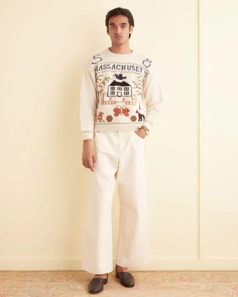 Men BODE Homestead Sampler Sweater