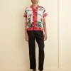 Men BODE Honky-Tonk Short Sleeve Shirt