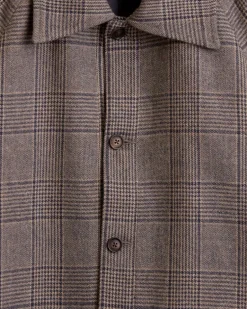 Men BODE Houndstooth Check Coat - Xs