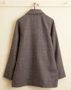 Men BODE Houndstooth Check Coat - Xs
