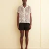 Men BODE Ivy Applique Short Sleeve Shirt
