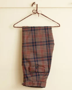 Women BODE Jackson Plaid Trousers - 28
