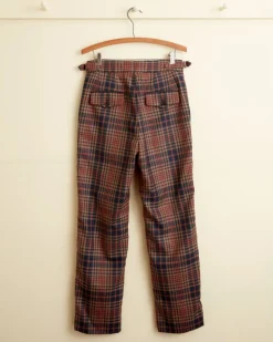 Women BODE Jackson Plaid Trousers - 28