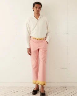 Men BODE Jeweled Ivy Trousers