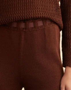 Women BODE Johnny Knit Pants