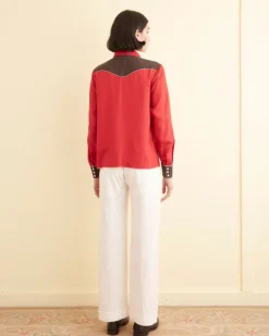 Women BODE Jumper Western Shirt