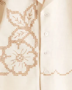 BODE Kaki Flower Kids' Shirt - Os
