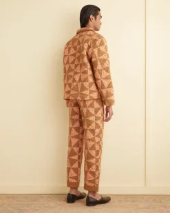Men BODE Kaleidoscope Quilt Jacket