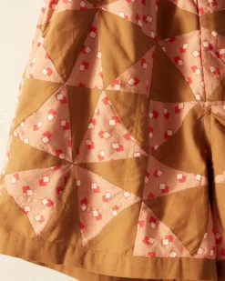 Men BODE Kaleidoscope Quilt Shorts