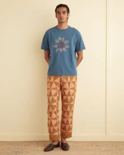 Men BODE Kaleidoscope Quilt Trousers
