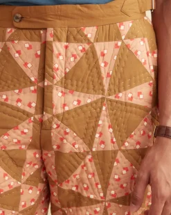 Men BODE Kaleidoscope Quilt Trousers