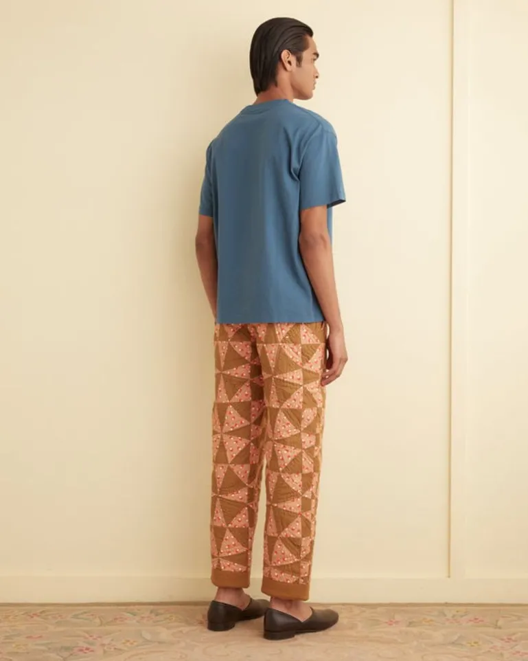 Men BODE Kaleidoscope Quilt Trousers