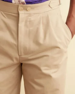 Men BODE Khaki Double-Button Trousers