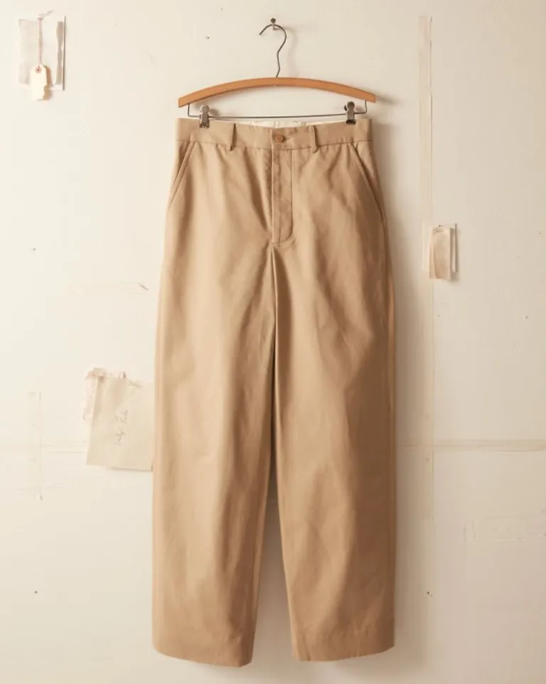 Men BODE Khaki Standard Trousers