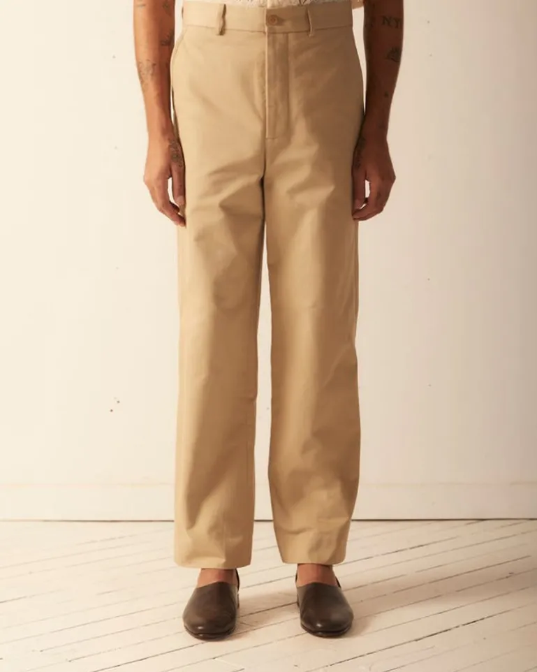 Men BODE Khaki Standard Trousers