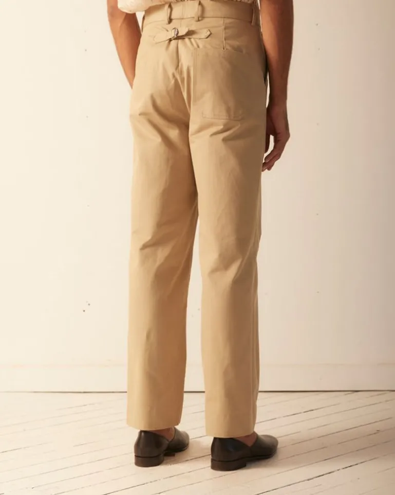 Men BODE Khaki Standard Trousers