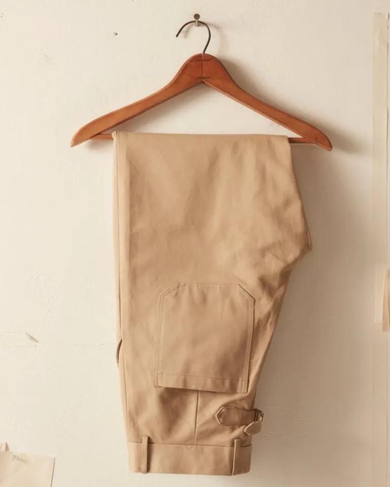 Men BODE Khaki Standard Trousers