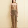 Women BODE Lame Lace Dress