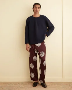 Men BODE Lattice Sphere Pajama Pants
