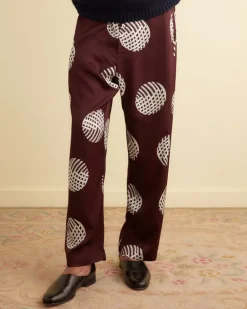 Men BODE Lattice Sphere Pajama Pants
