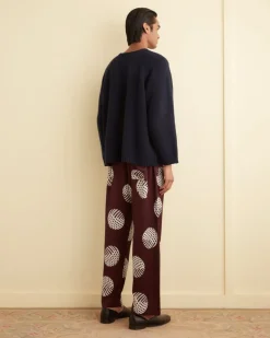 Men BODE Lattice Sphere Pajama Pants