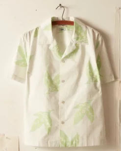 Men BODE Lily Of The Valley Short Sleeve Shirt