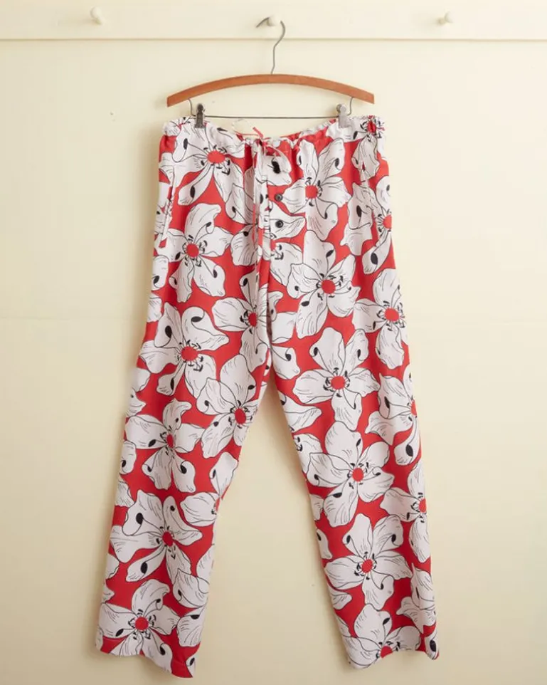 Men BODE Lily Squash Pajama Pants - M