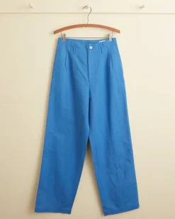 Women BODE Linen Murray Trousers