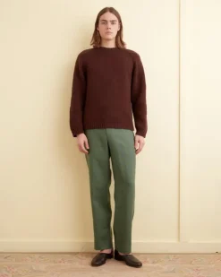 Men BODE Linen Suiting Trousers