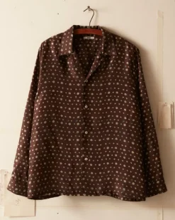 Men BODE Lobelia Long Sleeve Shirt